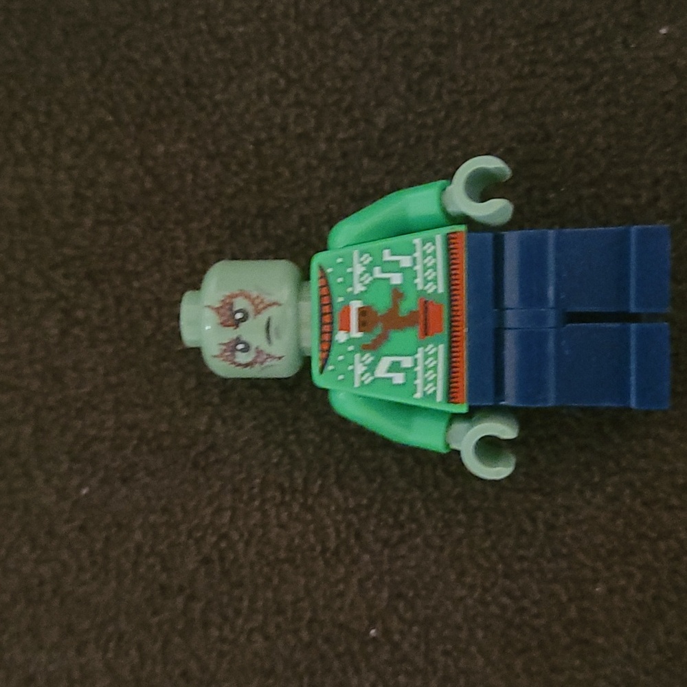 DRAX - holiday Sweater 76231 Guardians Galaxy Marvel Super Hero LEGO® Minifigure